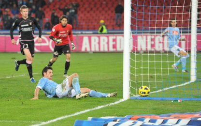 Napoli, è Maggio: 1-0 al Palermo, agganciata la Juve