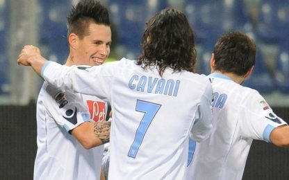 Cuore Genoa, ma al Napoli basta Hamsik: 1-0 al "Ferraris"