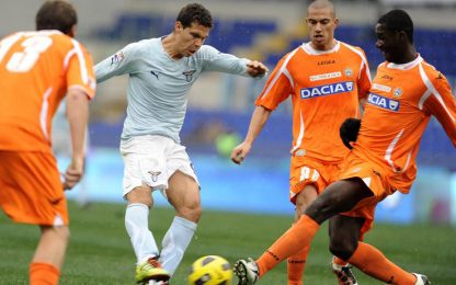 Lazio-Udinese, scorpacciata di gol: 3-2 e show all'Olimpico