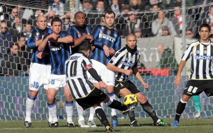 Inter a digiuno: una super Udinese stende 3-1 Leonardo