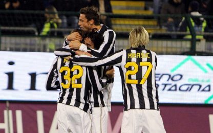 Riecco la Juventus, l'ex Matri sbanca Cagliari