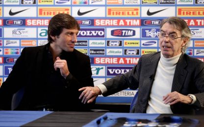 Moratti incorona Leo: "Pazzini è stata una sua grande idea"