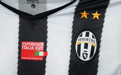 La Juventus celebra l'Unità d'Italia con una maglia speciale