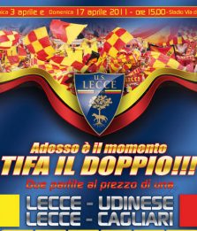Lotta per la salvezza, a Lecce si "Tifa il doppio"