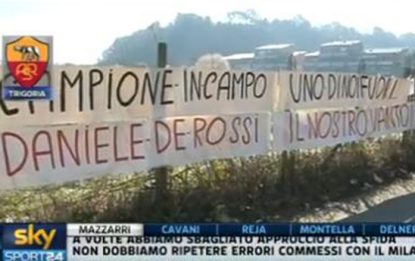 De Rossi, "de Roma": i tifosi non vogliono perderlo. VIDEO