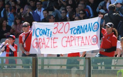 I Conti tornano: Cagliari ringrazia un capitano da record