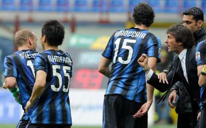 Napoli ko e l'Inter torna seconda. Il Bari retrocede