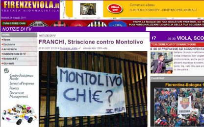 Montolivo saluta la Fiorentina, i tifosi lo contestano