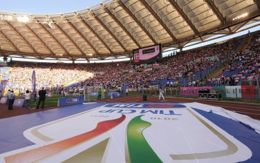 ROME, ITALY - MAY 29:  Fans of Palermo show their support before the Tim Cup final between FC Internazionale Milano and US Citta di Palermo at Olimpico Stadium on May 29, 2011 in Rome, Italy.  (Photo by Tullio M. Puglia/Getty Images)