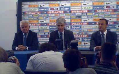 Inter, ecco Gasperini: "Già competitivi, qui serve vincere"