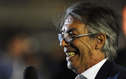 Inter, sorride Moratti: "Abbiamo una squadra fortissima"