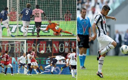Serie A, debutto record: mai così tanti gol da 56 anni