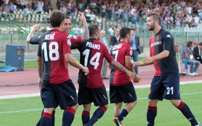 Serie A, Cagliari più forte della "jella": 2-1 al Novara