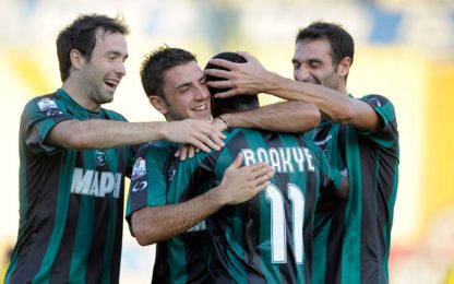 Serie B: il Sassuolo non si ferma, primo punto per il Gubbio