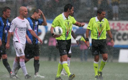 Atalanta, sotto il diluvio spunta Denis. Palermo battuto 1-0