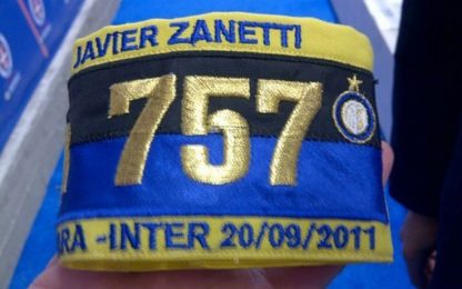Inter, Zanetti supera Bergomi: 757 presenze in nerazzurro