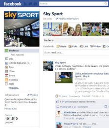 La carica dei 101mila: Sky Sport impazza anche su Facebook