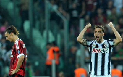 E' una Juve pazzesca: doppio Marchisio e il Milan va in tilt