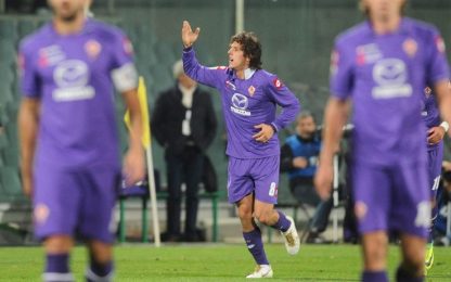 Jovetic non basta, Maxi pareggia. Fiorentina-Catania 2-2