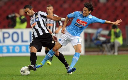 L'Udinese crolla a Napoli. Il Milan c'è, l'Inter stenta