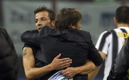 Conte si tiene stretto Del Piero: "Lui resta alla Juve"
