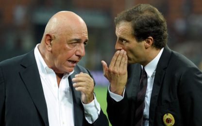 Galliani: " Allegri non rischia, comunque vada con la Lazio"