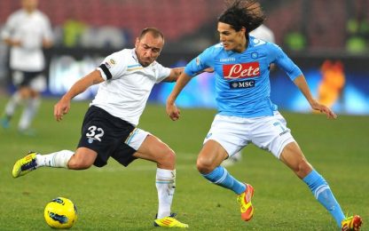 Napoli e Milan senza gol. Con Lazio e Fiorentina è 0-0