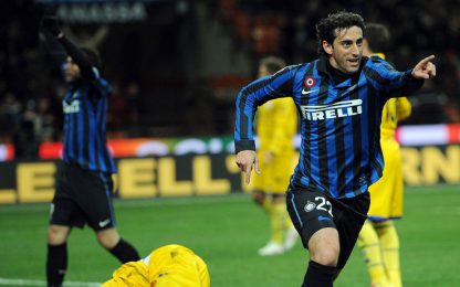 Milito si riprende San Siro, l'Inter ne fa cinque al Parma