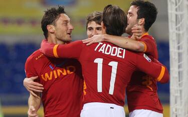 Totti da record, Roma da sballo: 5-1 al Cesena