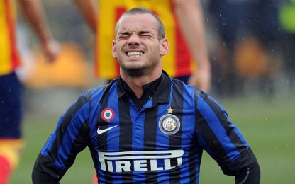 Sostituito, deluso, bocciato: Inter, c'è un caso-Sneijder