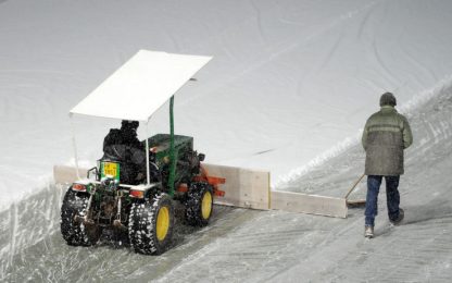 Parma-Juventus, neve e gelo: al Tardini non si gioca