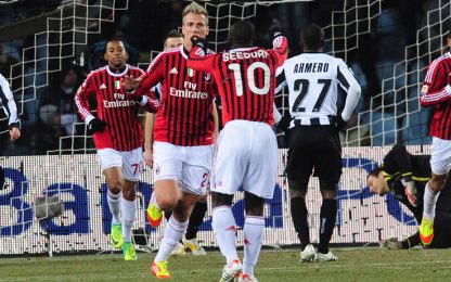 Maxi Milan: Lopez stende l'Udinese, rossoneri al comando