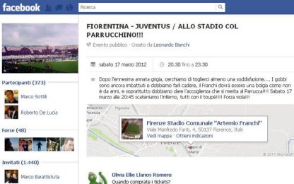 Su Facebook l'idea anti-Juve: allo stadio col parrucchino