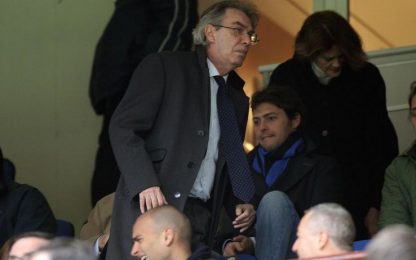 Moratti: "Ammiro la Juve, Leonardo non tornerà "