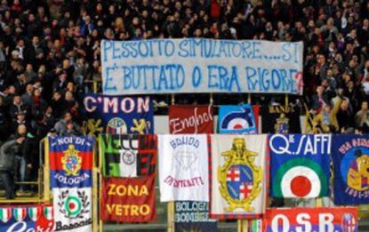 Striscione contro Pessotto: la Procura deferisce il Bologna