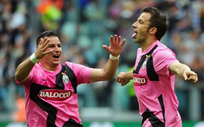 La Juve chiude imbattuta. Del Piero-Inzaghi gemelli del gol