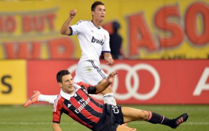 Milan, schiaffi dal Real Madrid: a New York incassa 5 gol