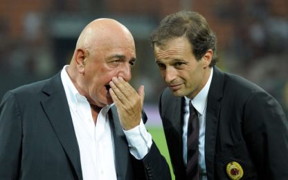 Galliani: "Il Milan deve cercare di vincere sempre"