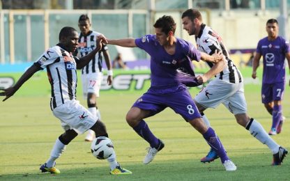 Doppio Jovetic, è subito Fiorentina: 2-1 all'Udinese