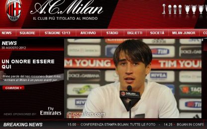 Bojan si presenta: "Milan, sono arrivato per restare"
