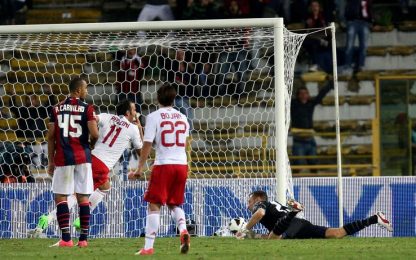 Tris di Pazzini, il Milan vince 3-1 a Bologna