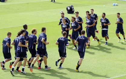 Azzurri, prove anti-Bulgaria con Osvaldo e Giovinco