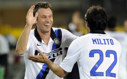 L'Inter bada al sodo: Milito-Cassano, primo ko per il Toro
