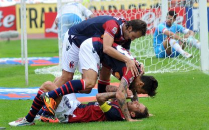 Il Bologna travolge 4-0 un Catania sciupone. Gli highlights
