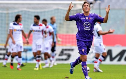 Fiorentina a tutto Jovetic, Bologna ko. Gli highlights