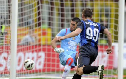 Inter, il tridente piega un bel Catania. Gli highlights