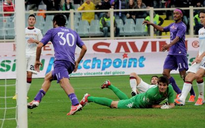 La Fiorentina cala il poker con il Cagliari. Gli highlights