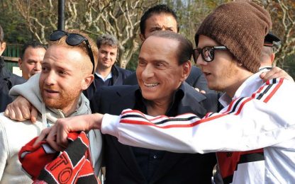 Il giorno di Silvio. "Torno a occuparmi del Milan". VIDEO