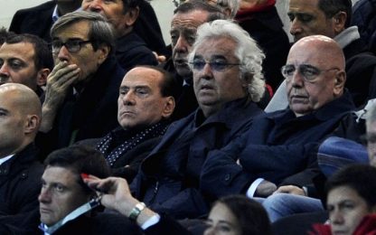 Galliani: gli arbitri sbagliano, vedi il derby. Moratti duro