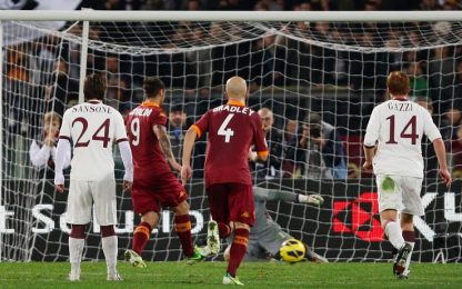 Strana Roma: segna ma non subisce. Torino battuto 2-0